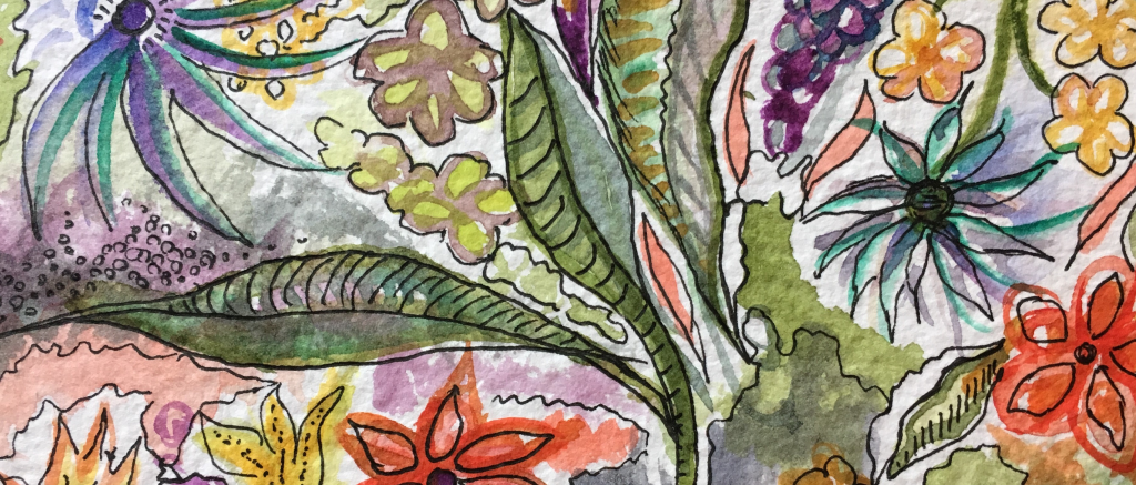Floral Artwork done by Tessa Batistin